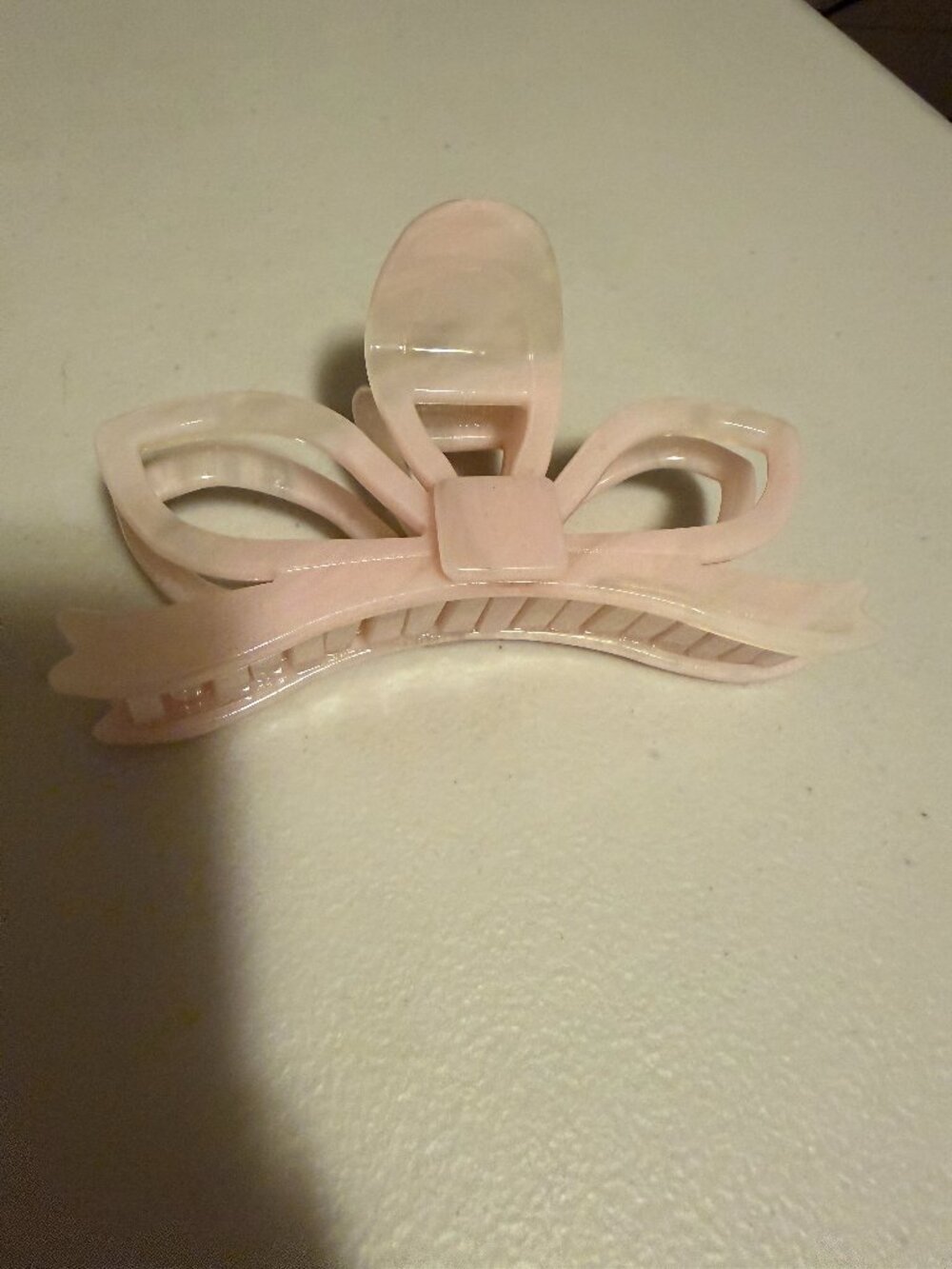 XL Pink Half Flower Claw Clip Hair Accessory